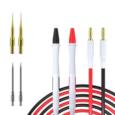 Gold Plated Probe Test Leads Compatible with Most Standard For Multimeters