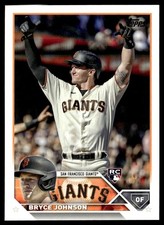 2023 Topps Bryce Johnson Rookie San Francisco Giants #571