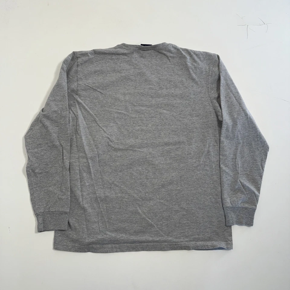 Camiseta Polo Ralph Lauren Vintage Talla S/M Gris Manga Larga Foto 2 de 4