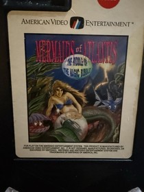 Mermaids Of Atlantis:The Riddle Of The Magic Bubble(NES 1991) Clean-Dustcover