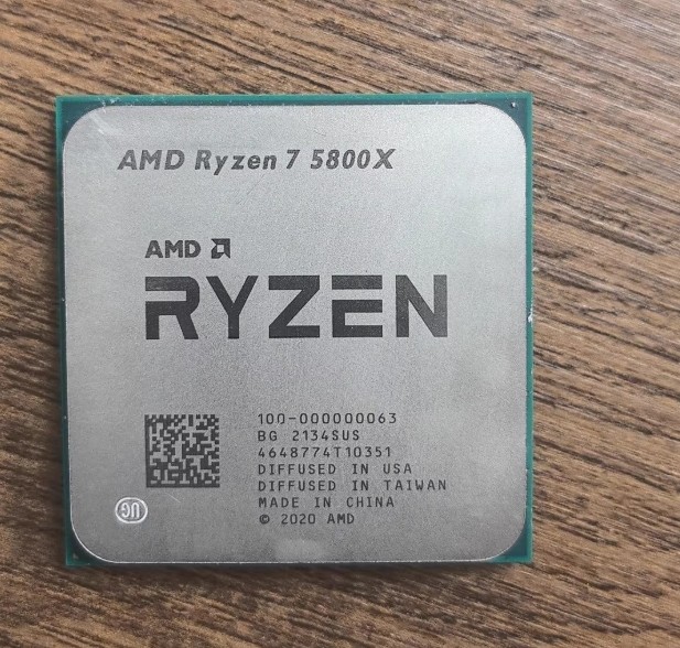 AMD Ryzen 7 5800X AM4 CPU Processor R7-5800X 3.8GHz 8Core 16Thr