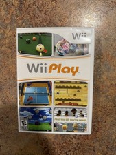 Nintendo Wii Play Video Game White Case Manual Included RVL-RHAE-USA