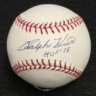 RALPH KINER Signed 1975 HALL OF FAME Official Baseball-PITTSBURGH PIRATES-JSA
