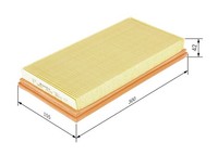 Bosch 1 987 429 403 Luftfilter FüR Vw