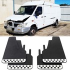 4PCS For Mercedes-Benz Sprinter Wide Rally Mud Flap Splash Mudguard w/ Reflector