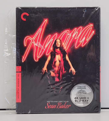 Anora (2024) 4K Ultra HD + Blu-ray Criterion Collection 2025 DigiPack Slipbox