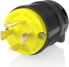 Journeyman-Pro 2711 30A 125/250V NEMA L14-30P Locking Plug