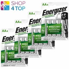 16x Energizer Power Plus AA 2000mAh NiMH Rechargeable Batteries 1.2V 2.48 per battery