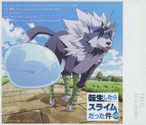 TRUE Storyteller That Time I Got Reincarnated as a Slime Season 2 OP Theme CD - Picture 2 of 3