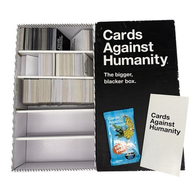 Cards Against Humanity Bigger Blacker Box Lot 1600+ Cards Base Game Expansions