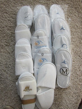 Hotelslipper – Spa-Hotelschlappen – Gästehausschuhe – Saunaschuhe 14 Paar, neu