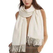 Winter Pashmina Scarf for Women – Soft, Warm, Cozy Wrap Shawl Blanket Accessory