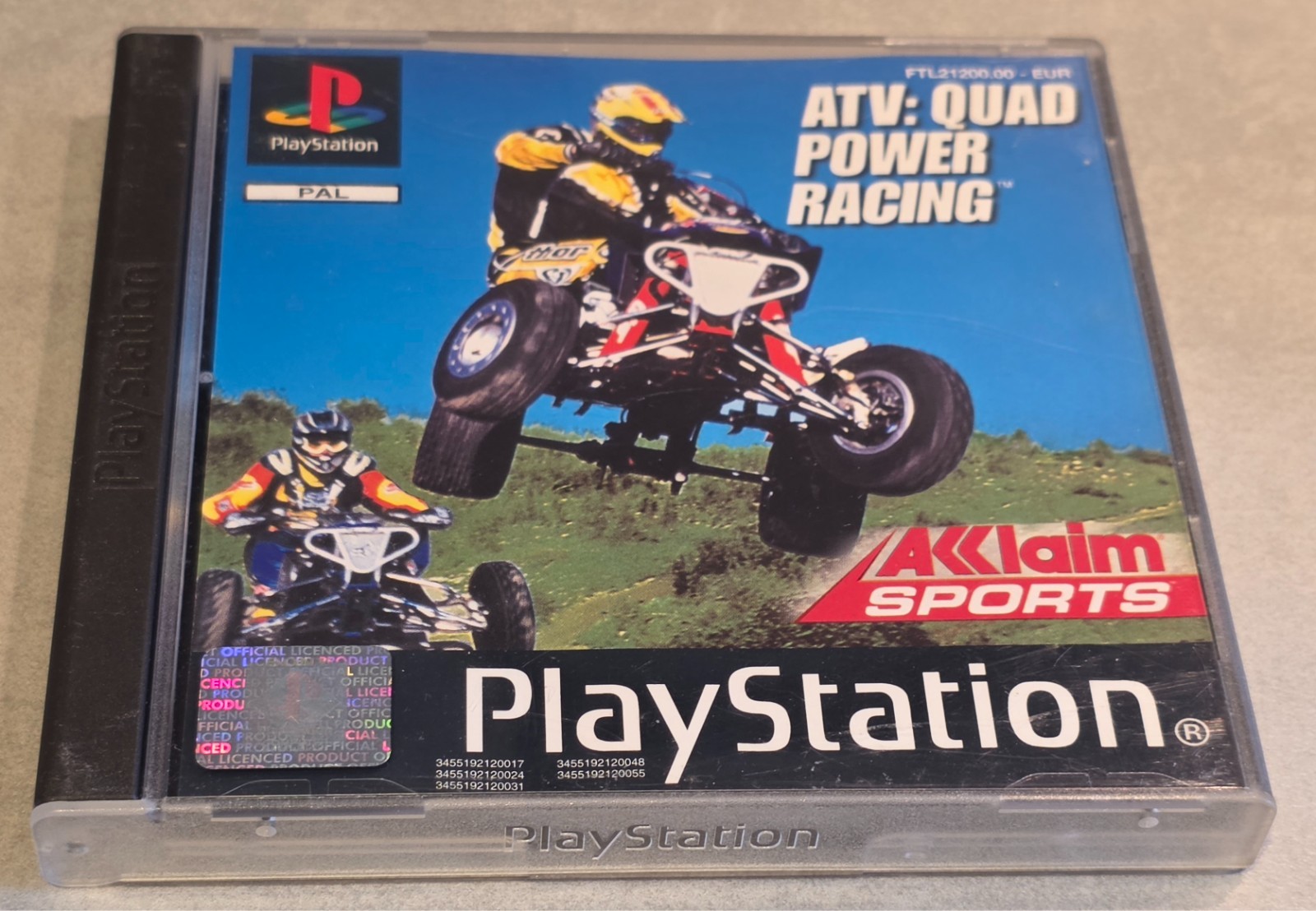 ATV QUAD POWER RACING SONY PS1 PLAYSTATION 1 OR