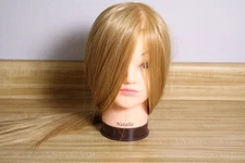 Cosmetology Mannequin Synthetic Hair Training Human Head Standard Size Natalie
