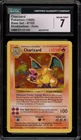 1999 Charizard Shadowless Base Set #4 Holo Rare CGC 7 Pokemon TCG Grail