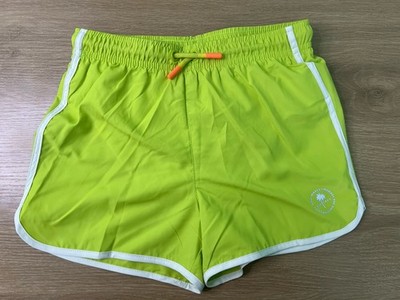 Zara Kids Neon Lime Palm Tree Swim Shorts Size 6-7 Years 120 CM NWT