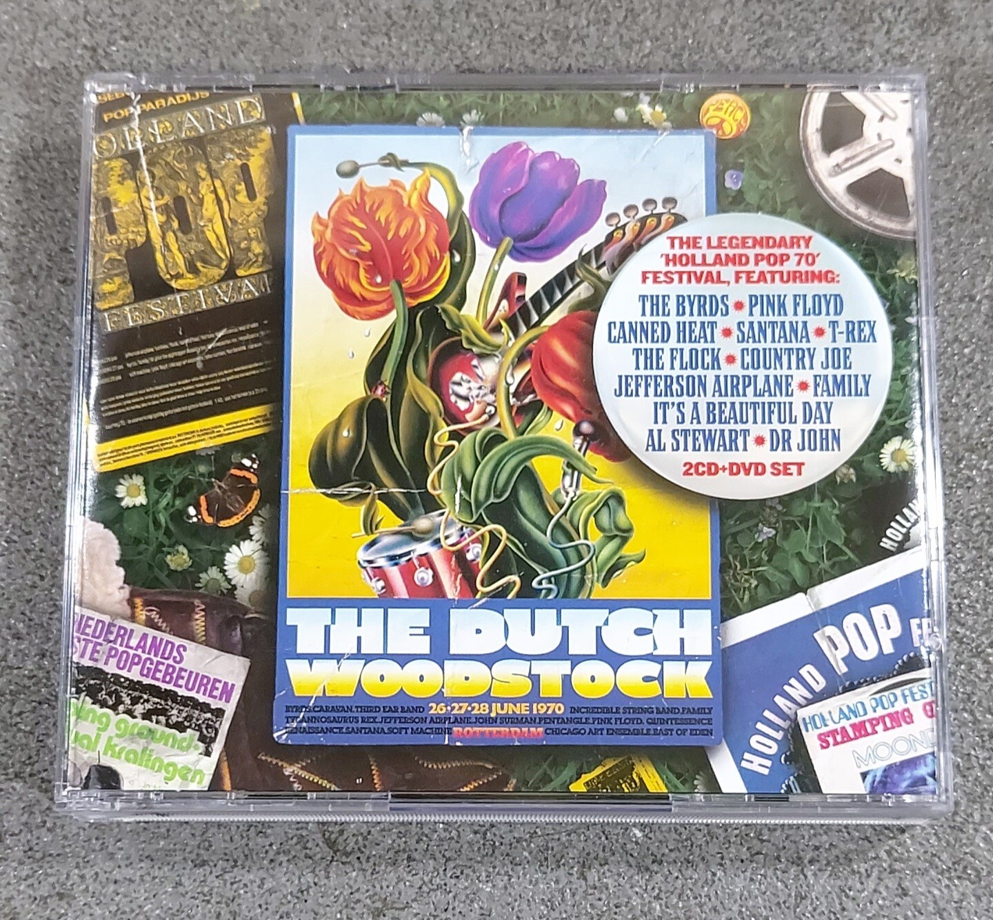 Various Artists - The Dutch Woodstock 1970 - 2CD + DVD (CS3)