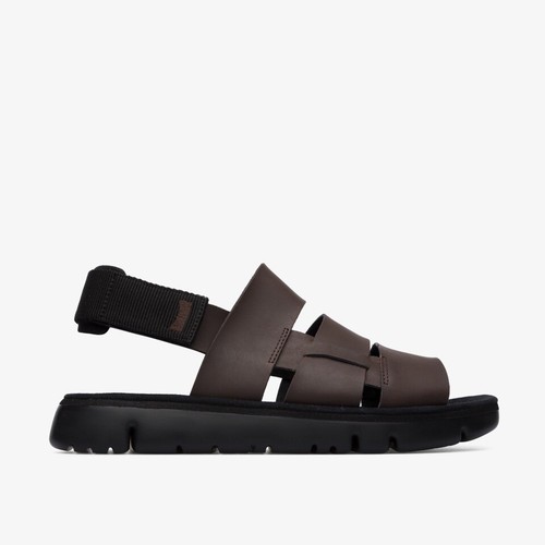 Mens Camper Oruga Leather Sandals with Adjustable Closure NEW - Picture 4 of 21