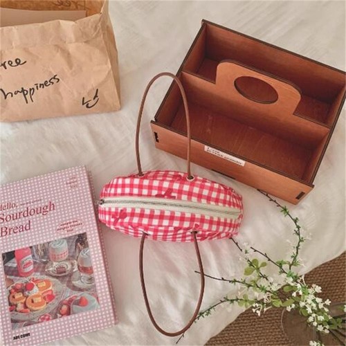Bowknot Zipper Bag Simple Makeup Bag New Storage Bag - Picture 11 of 18