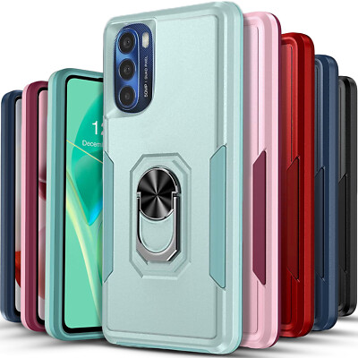 Cover Motorola Moto G Play 2021 – Custodia Libro Pelle Magnetica Con Porta Carte Rossa