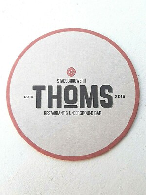 THOMS - Restaurant & Underground Bar, Rotterdam Cat No'?? Bierdeckel / Untersetzer