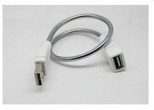 USB Power Apply Cable Extension Cord Flexible Metal Tubing for USB Lamp 