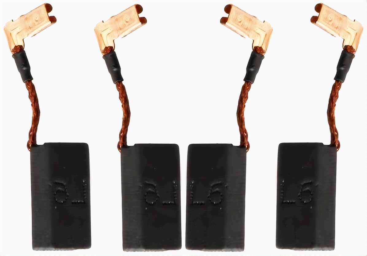 (4 Pcs) Carbon Motor Brushes Compatible with DeWalt DWE4011 DWE4120N DWE4120 Tools