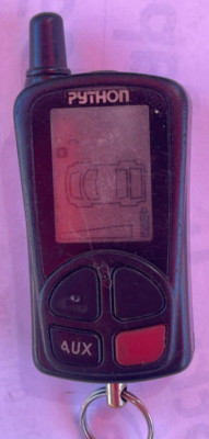 Python 2-Way LCD Security Alarm Keyfob Transmitter 5B EZSDEI489-Tested