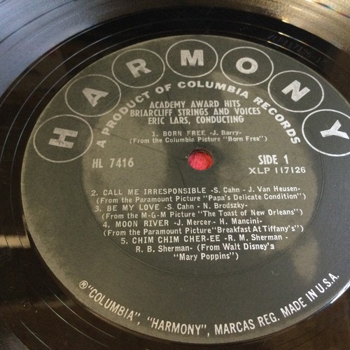 Academy Awards Hits Briarcliff Strings And Voices 1967 12” Vinyl LP Columbia - Picture 4 of 6
