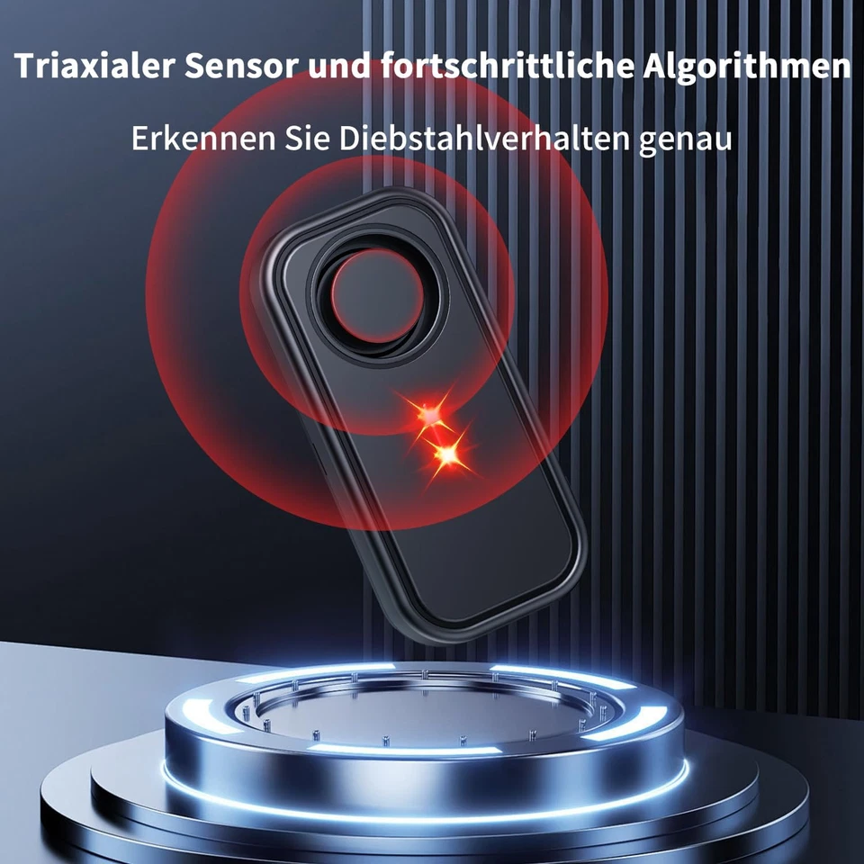 Allarme per Bicicletta Con Telecomando, 113 Db, Potente Allarme Wireless per Bic - Immagine 2 di 4