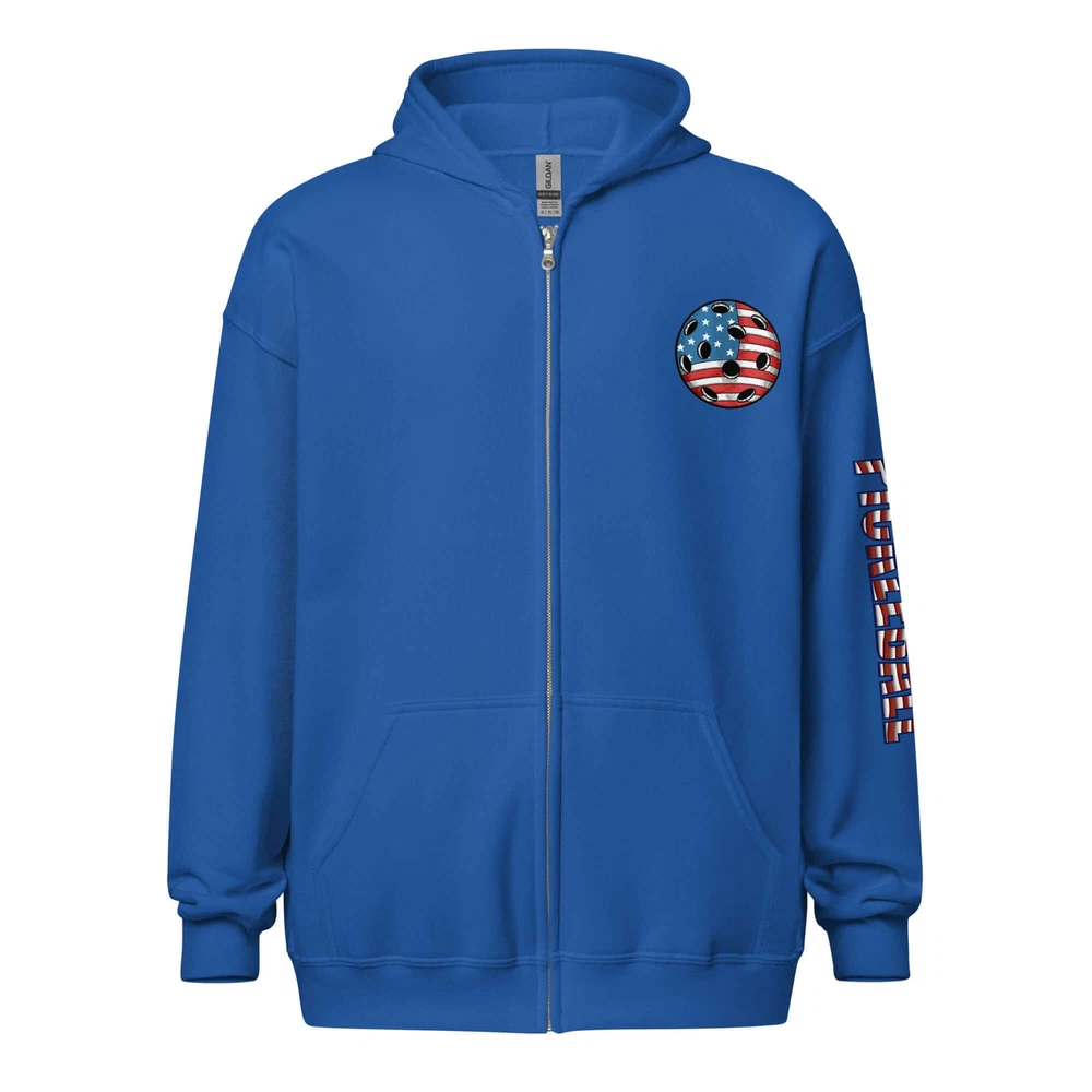 Pickleball Ultimate American Dream Series Unisex Heavy Blend Zip Hoodie