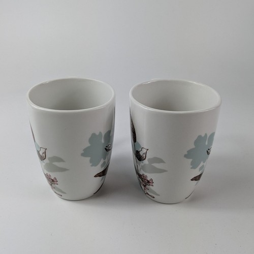 2 Corelle Twilight Grove Coffee Mugs Replacement 12 oz Porcelain Coordinates Cup - Picture 2 of 8
