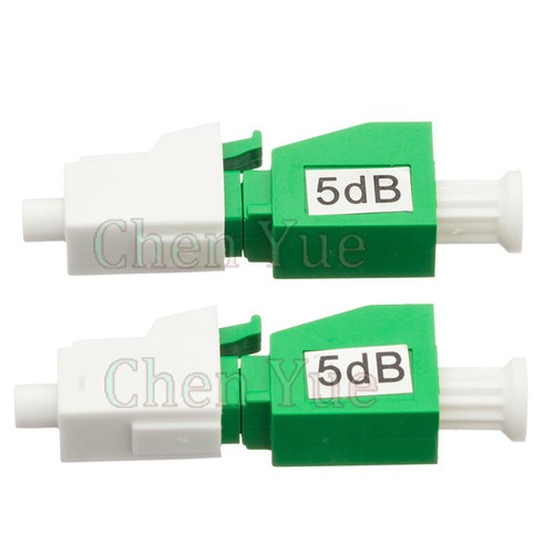 5pcs LC APC female to Male Optical Fixed Attenuator 5dB Connector Fiber Coupler - Picture 2 of 5