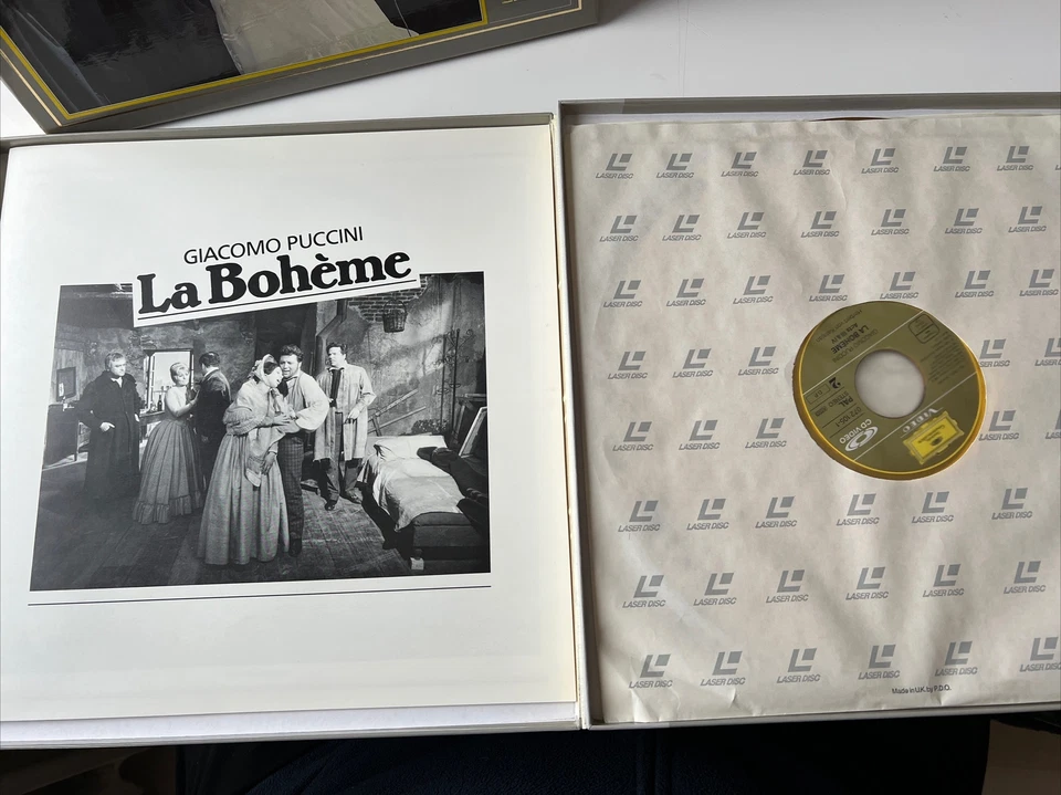 La Boheme - Giacomo Puccini - Herbert v. Karajan Laserdisc - Bild 3 von 4