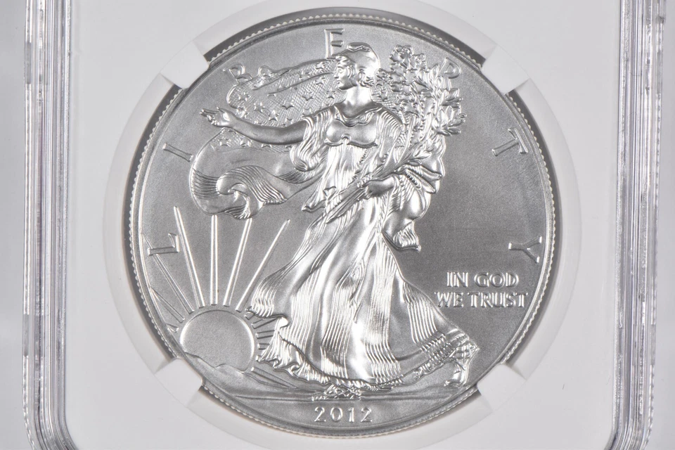 MS69 2012-W Burnished Annual Set - American Silver Eagle NGC - Image 3 of 4