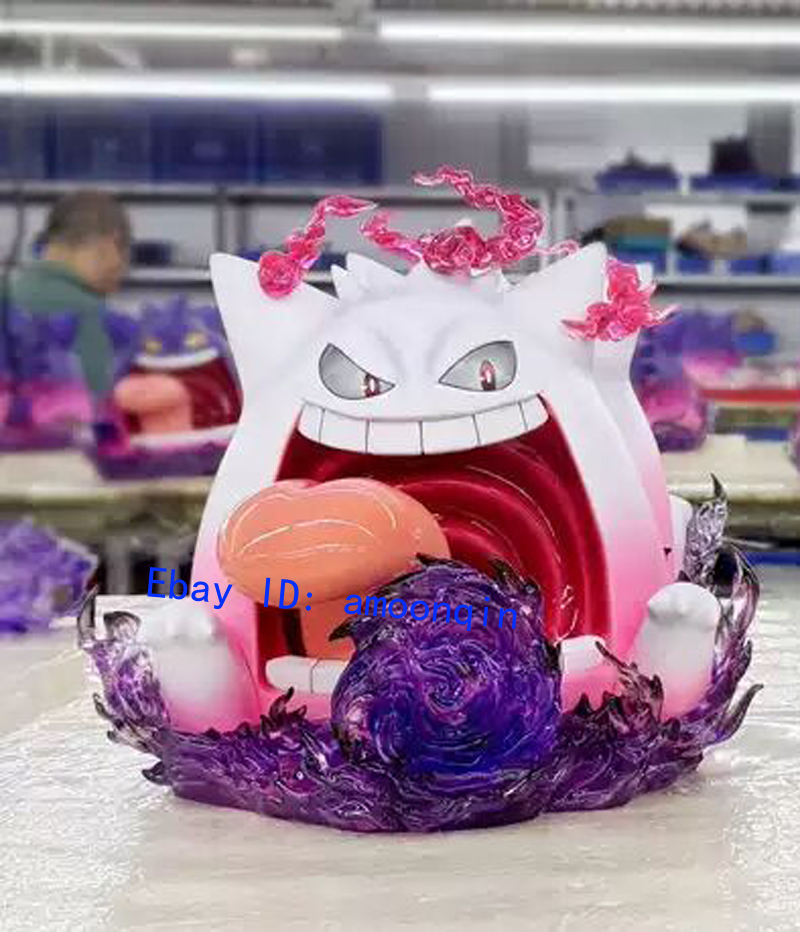 New EGG Studio Gengar H28cm Animation Resin Statue Dynamax White