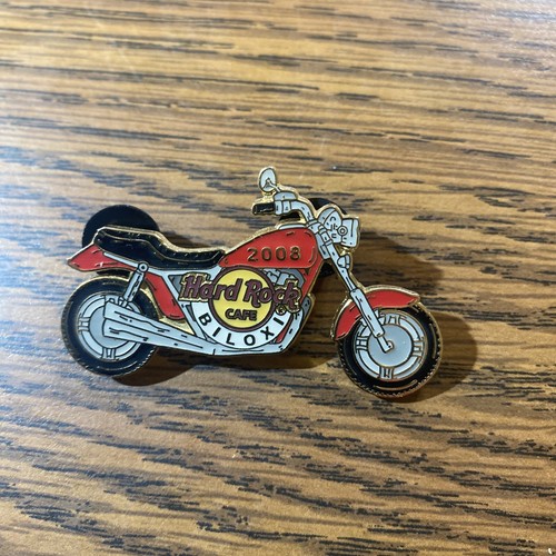 Hard Rock Cafe Biloxi 2008 Pin Motorcycle Authentic | eBay
