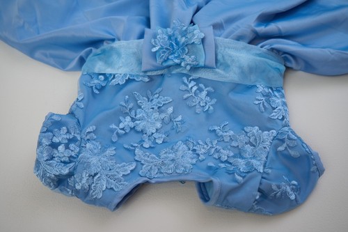 Handmade Baby Girl Dresses | Flower Girl/Baptism/Special Occasion/Birthday Dress - Picture 8 of 9