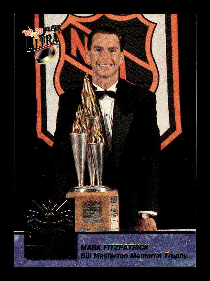 1992-93 Ultra Award Winners #7 Mark Fitzpatrick