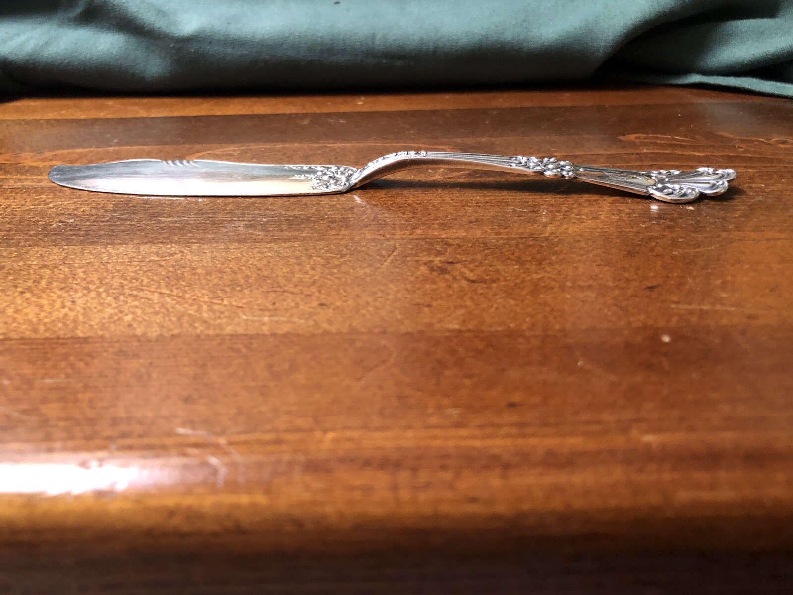 Antique Mechanics Silver Co. Sterling Silver Master Butter Knife Olympia Pattern