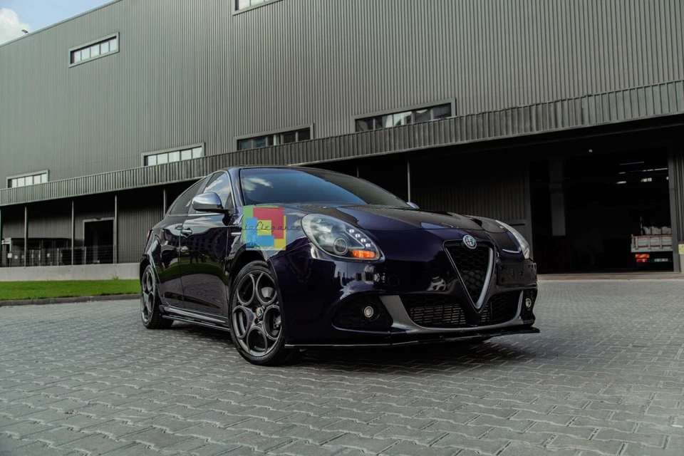 ⭐SPLITTER GEEIGNET FÜR ALFA ROMEO GIULIETTA 2010–2020 GLÄNZEND SCHWARZ -⭐ - Bild 4 von 4