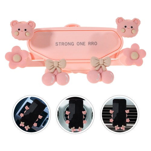 Car Phone Rack Cartoon Bear Cell Phone Holder Car Phone Holder for All Mobile - 第 4/12 張圖片