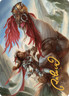 Gold Stamp Art Series FRONTIER SEEKER mtg Outlaws of Thunder Junction