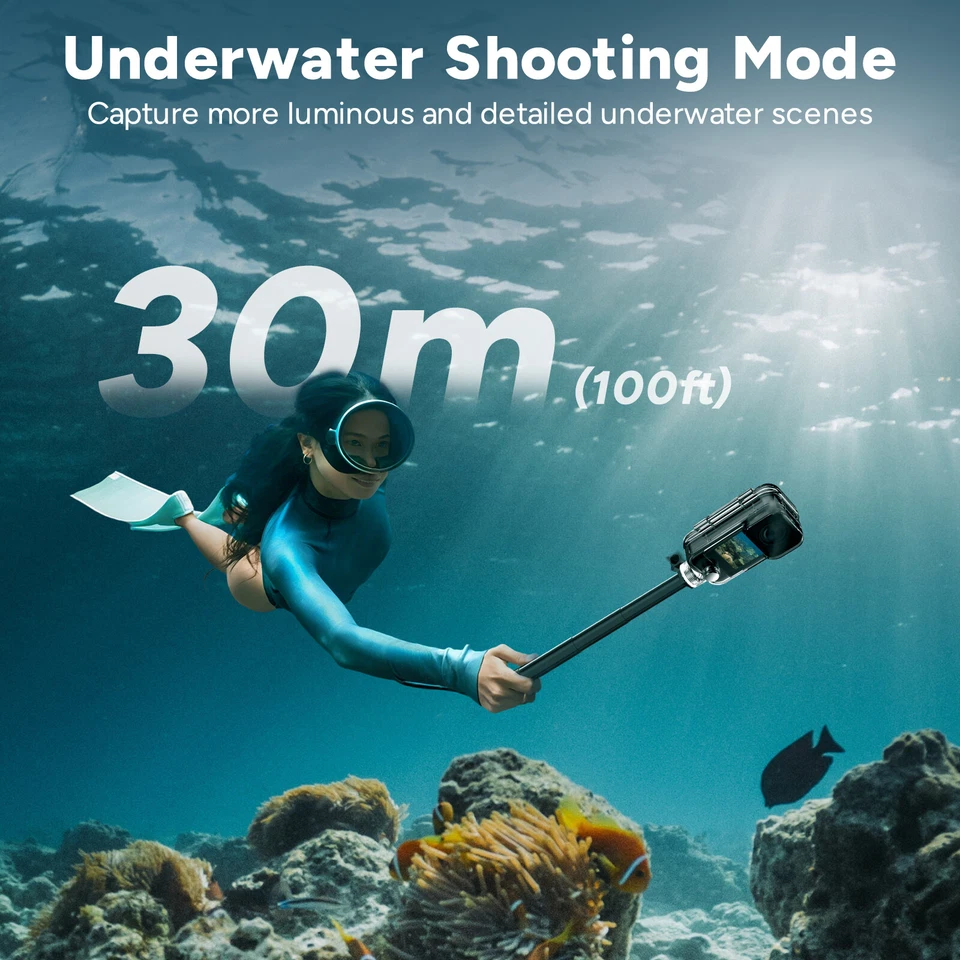 Cámara de acción de bolsillo SJCAM C300 4K, potencia de 7 horas, estabilización de 6 ejes, doble toque Foto 4 de 4