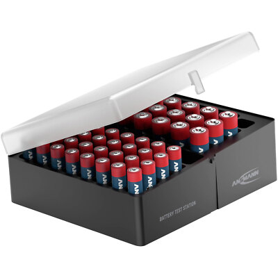 Ansmann 1900-0127 AAA/AA 52-Piece Battery Set With Case