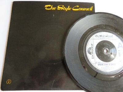 The Style Council - Speak Like A Child    TSC 1            VINYL MINT