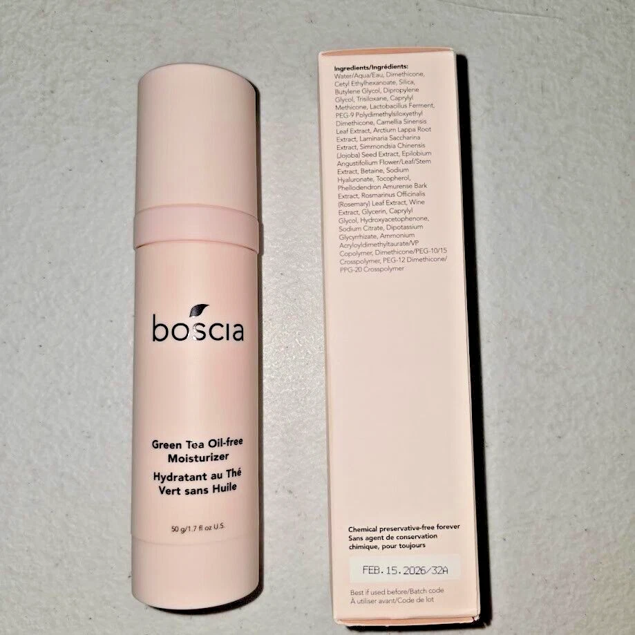 Crema hidratante vegana sin aceite para té verde Boscia 1,7 fl oz Foto 4 de 4