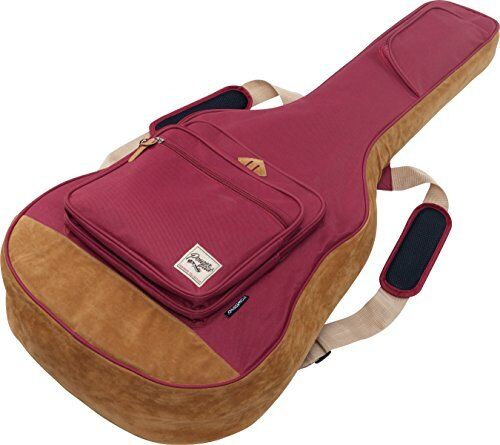 Ibanez Acoustic/Electric Guitar Case with Protective Cushion IAB541-WR Wine Red - Picture 1 of 6