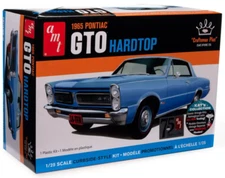1:25 AMT *CRAFTSMAN PLUS* 1965 Pontiac GTO Hardtop *PLASTIC MODEL KIT* NIB