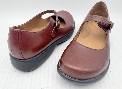 Dansko Diana Women's Shoes 8.5 Brown Leather Mary Jane Flat Comfort Shoes - Picture 3 of 11